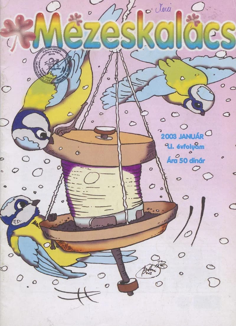 Mézeskalács, 51. évf. 2003. január. 1. sz.