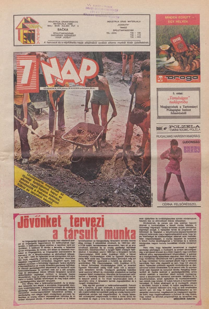 7 Nap, 34. évf. 1979. június 29. 26. sz. 1–24. oldal