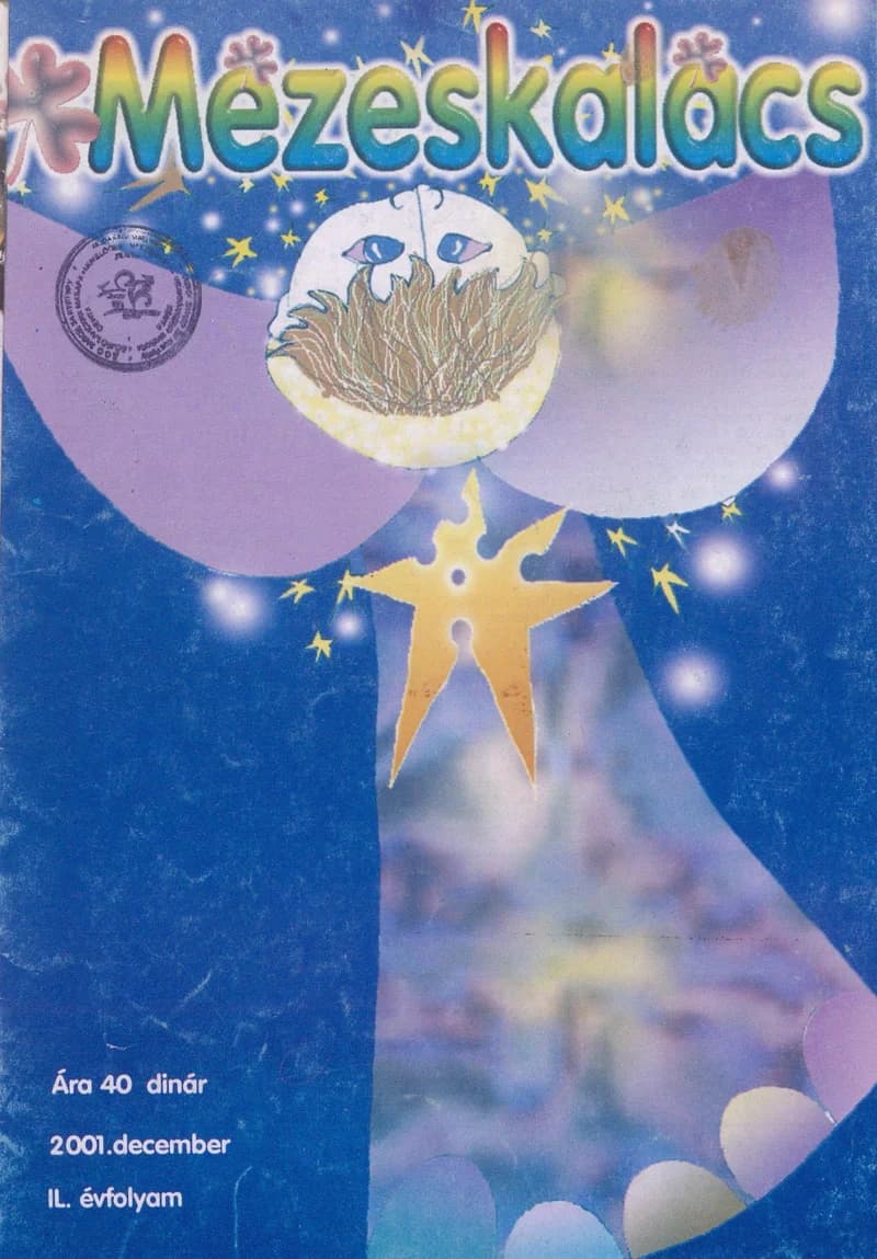 Mézeskalács, 49. évf. 2001. december. 10. sz.