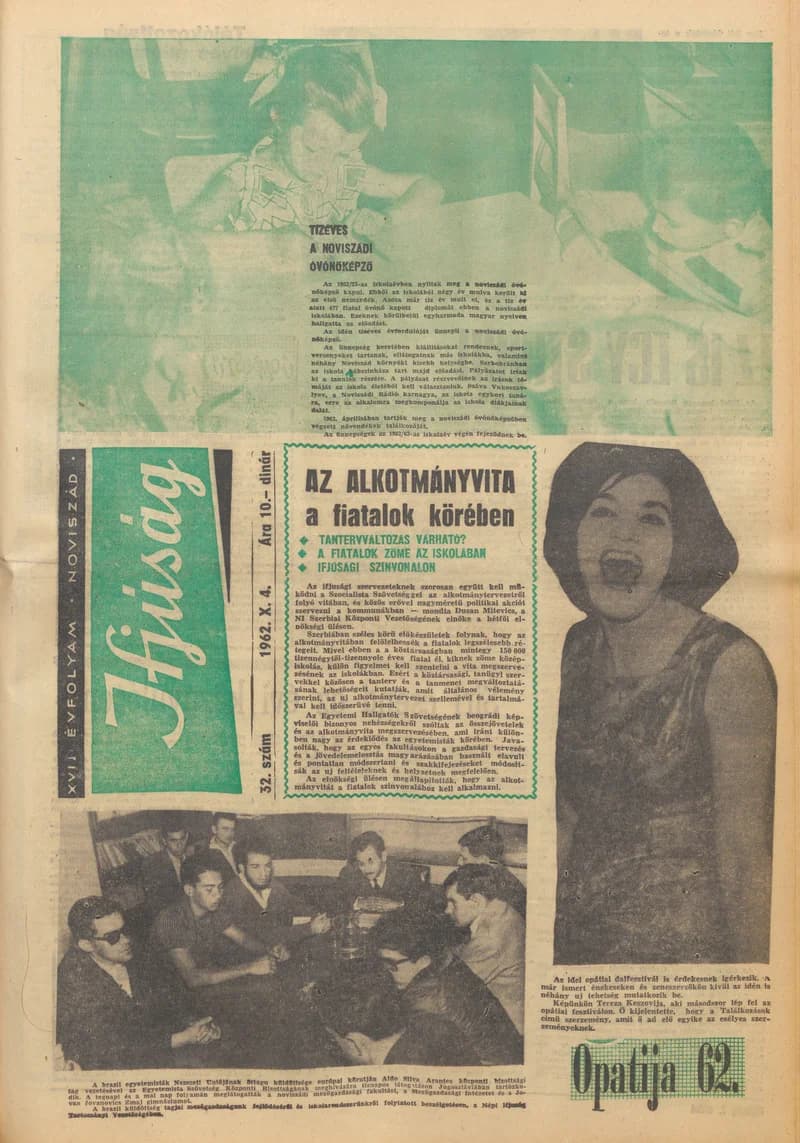 Ifjúság, 18. évf. 1962. október 4. 32. sz.