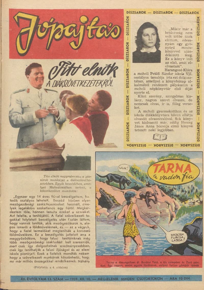 Jó Pajtás, 13. évf. 1959. december 10. 25. sz.