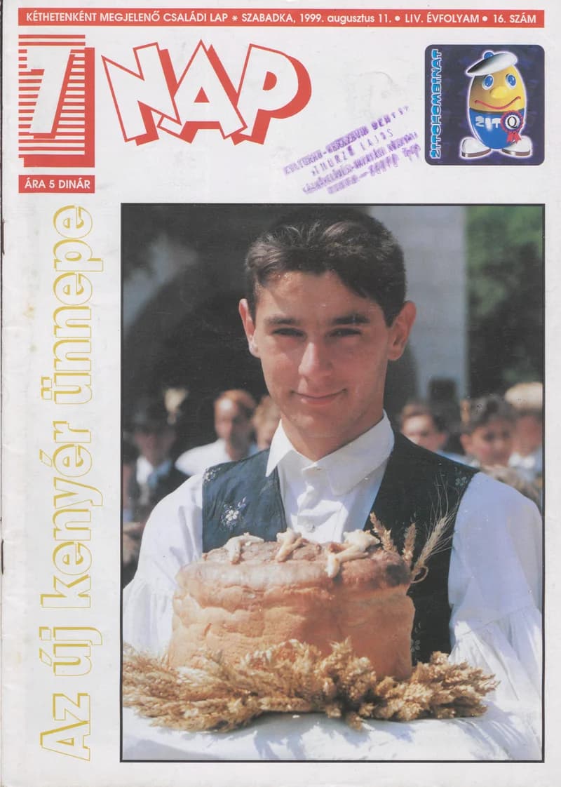 7 Nap, 54. évf. 1999. augusztus 11. 16. sz. 1–36. oldal