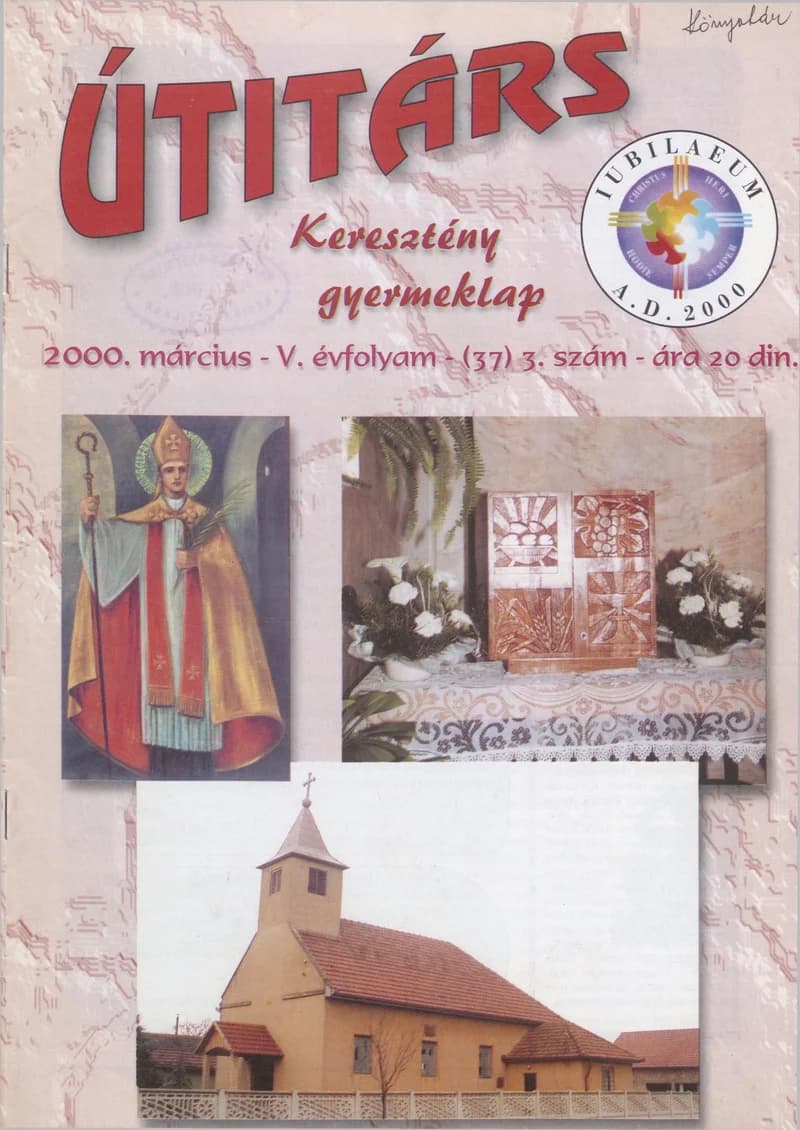 Útitárs, 5. évf. 2000. március. 3. sz.