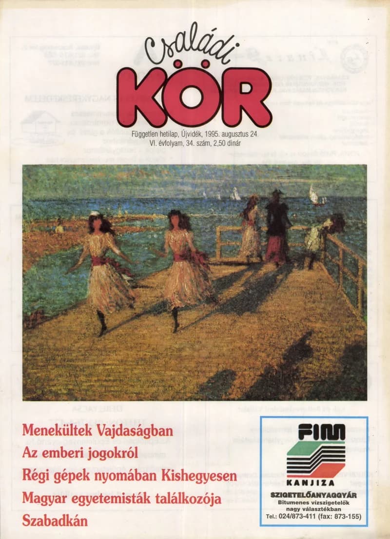 Családi Kör, 6. évf. 1995. augusztus 24. 34. sz.