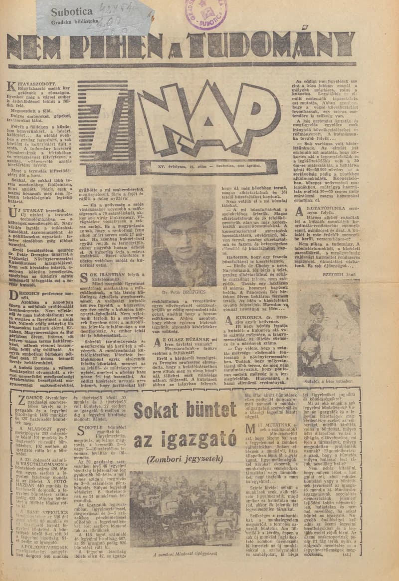7 Nap, 15. évf. 1960. április 3. 15. sz.