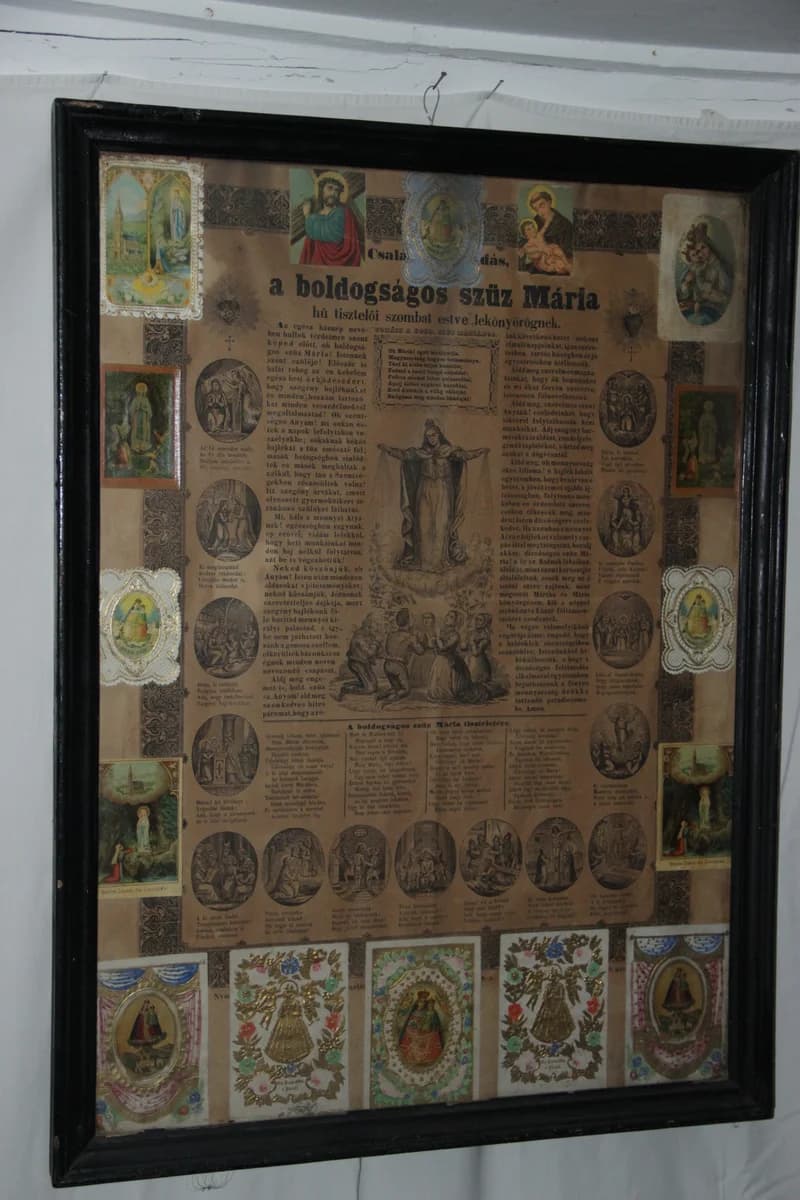 Keretezett szentkép