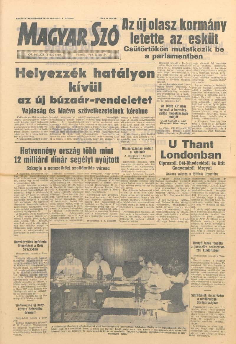 Magyar Szó, 21. évf. 1964. július 24. 203. sz. 1–12. oldal