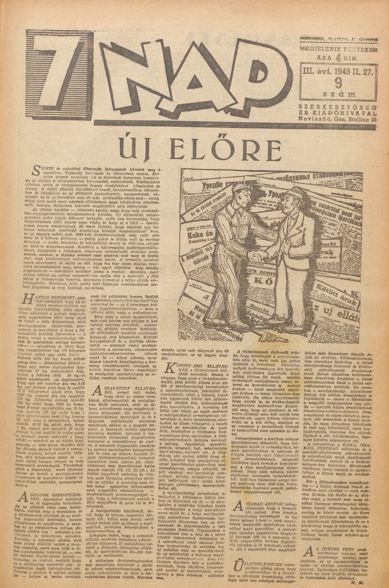 7 Nap, 3. évf. 1948. február 27. 9. sz. 1–10. oldal