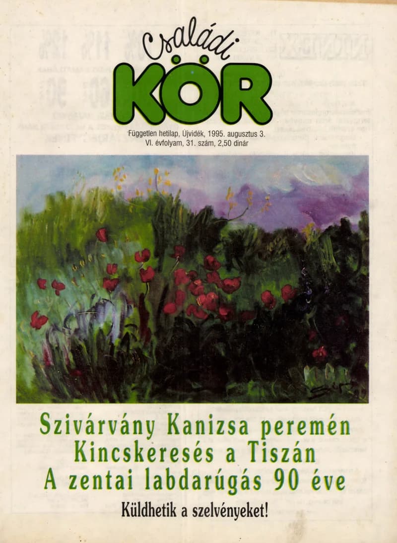 Családi Kör, 6. évf. 1995. augusztus 3. 31. sz.