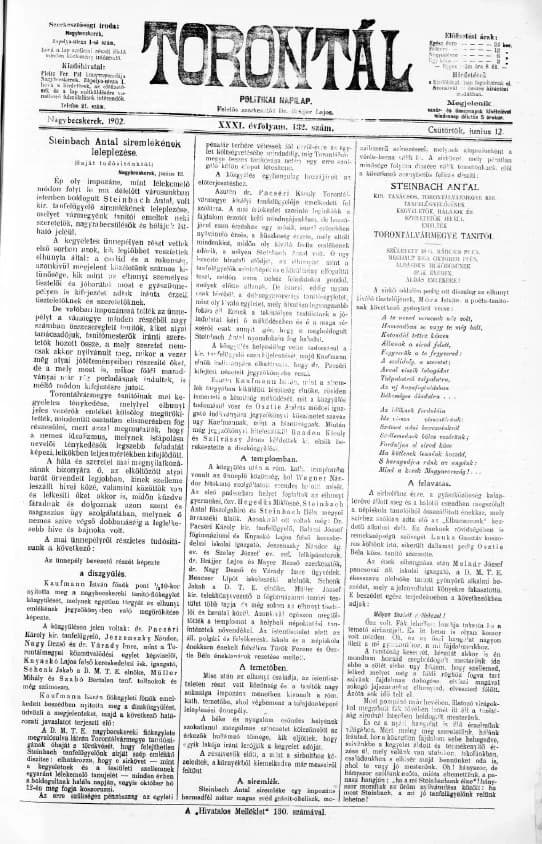 Torontál, 31. évf. 1902. június 12. 132. sz.