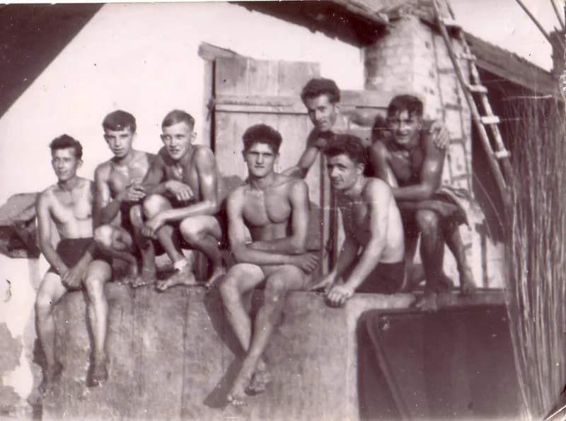 A kosárfonó fiataljai