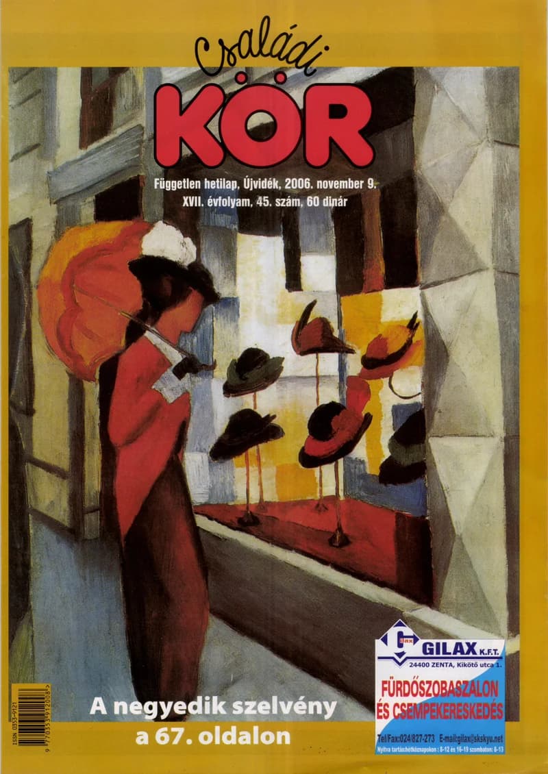 Családi Kör, 17. évf. 2006. november 9. 45. sz.