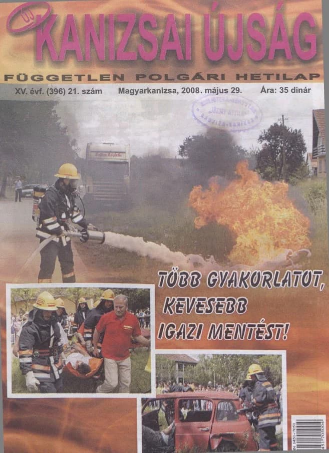 Új Kanizsai Újság, 15. évf. 2008. május 29. 21. sz.