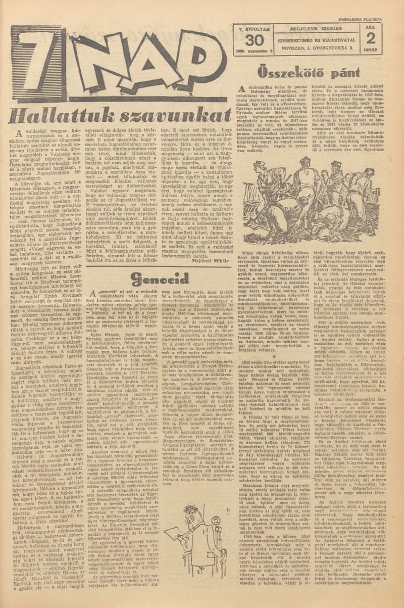 7 Nap, 5. évf. 1950. augusztus 2. 30. sz.