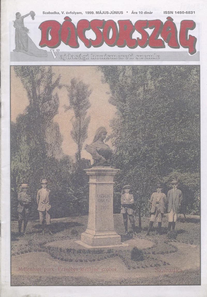 Bácsország, 5. évf. 1999. – . 3. sz.