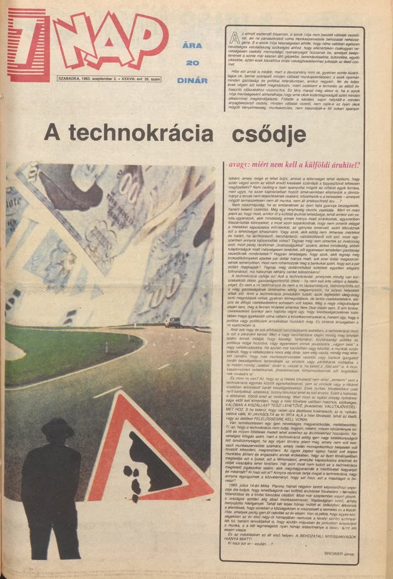 7 Nap, 38. évf. 1983. szeptember 2. 35. sz. 1–12. oldal