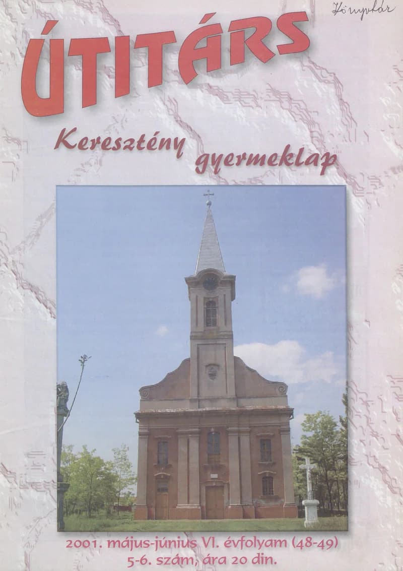 Útitárs, 6. évf. 2001. május – június. 5–6. sz.