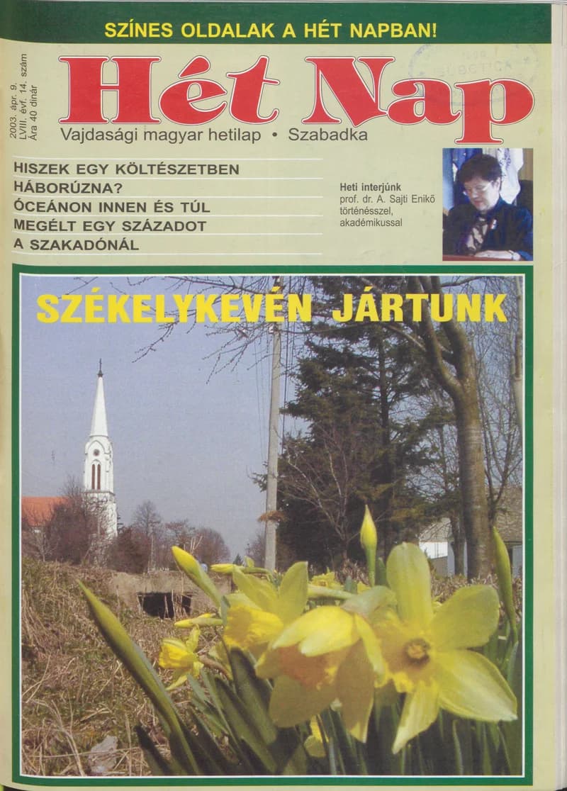 7 Nap, 58. évf. 2003. április 9. 14. sz.