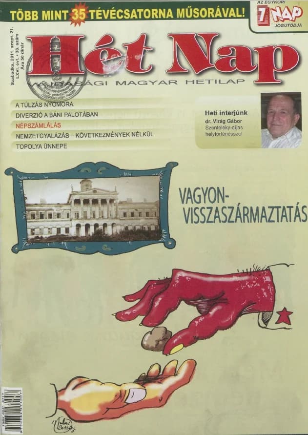 7 Nap, 66. évf. 2011. szeptember 21. 38. sz.