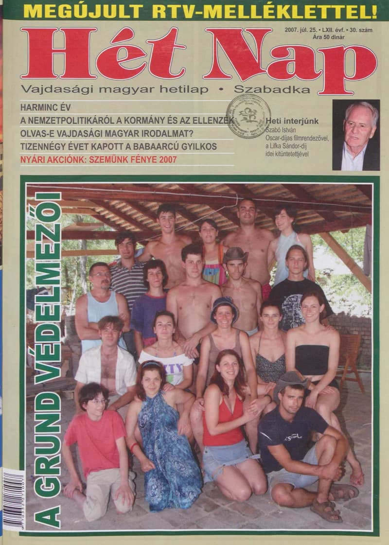 7 Nap, 62. évf. 2007. július 25. 30. sz.