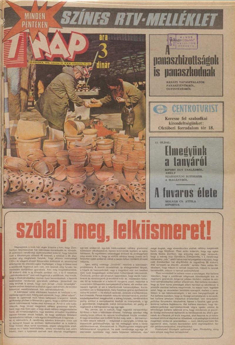 7 Nap, 31. évf. 1976. március 19. 11. sz. 1–24. oldal