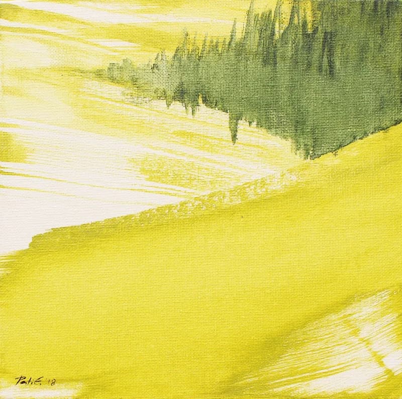 Kis sárga virágos mező II.