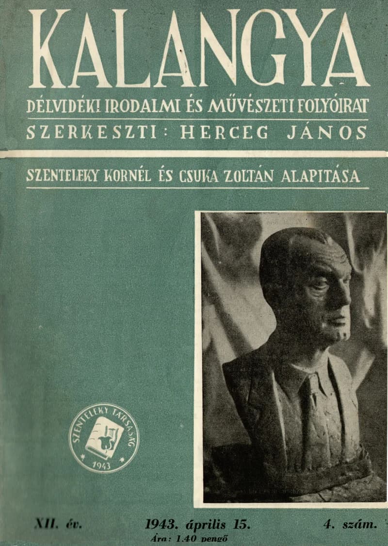 Kalangya, 12. évf. 1943. április 15. 4. sz. 145–193. oldal