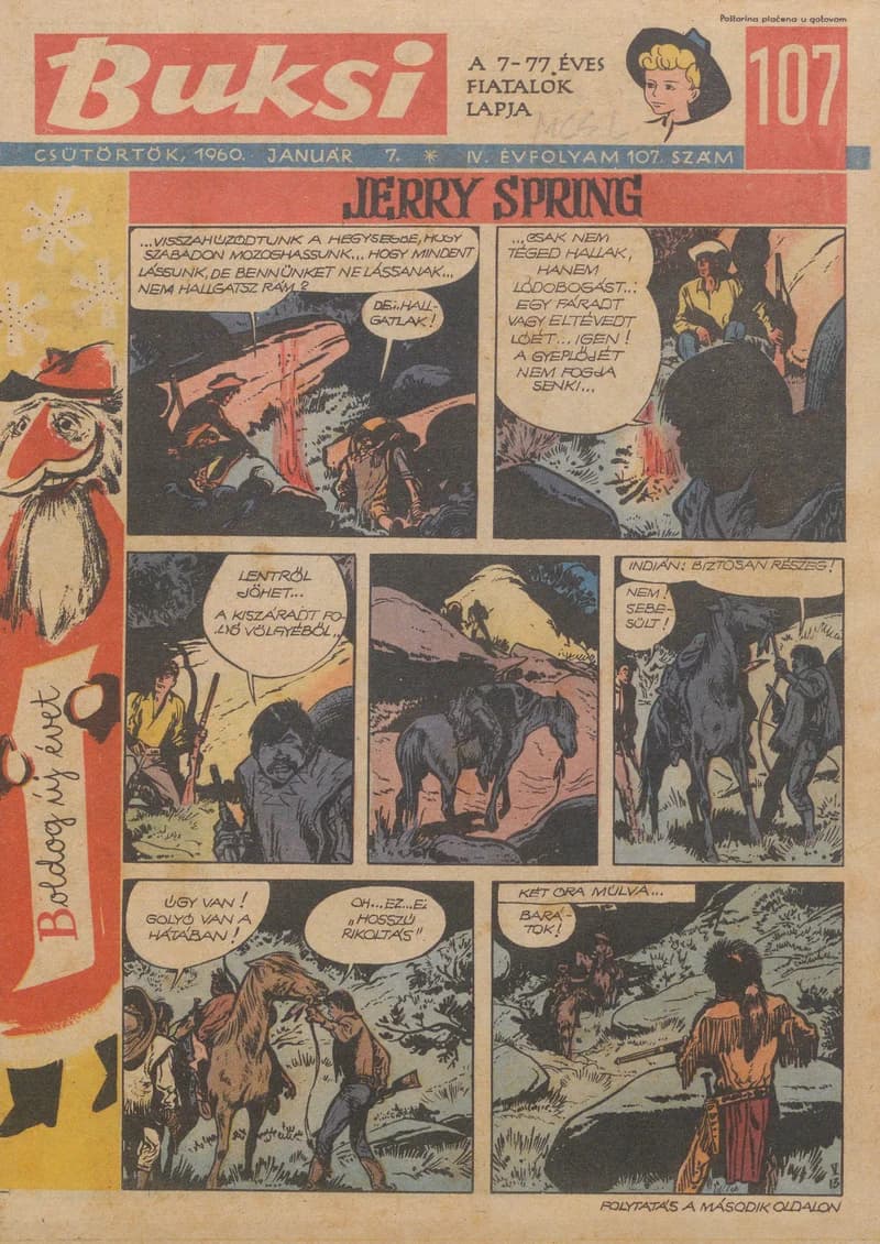 Buksi, 4. évf. 1960. január 7. 107. sz.