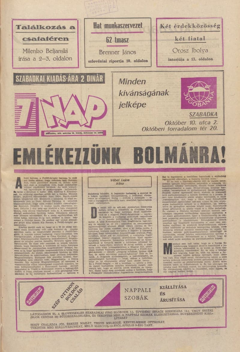 7 Nap, 30. évf. 1975. március 28. 12. sz. 1–28. oldal