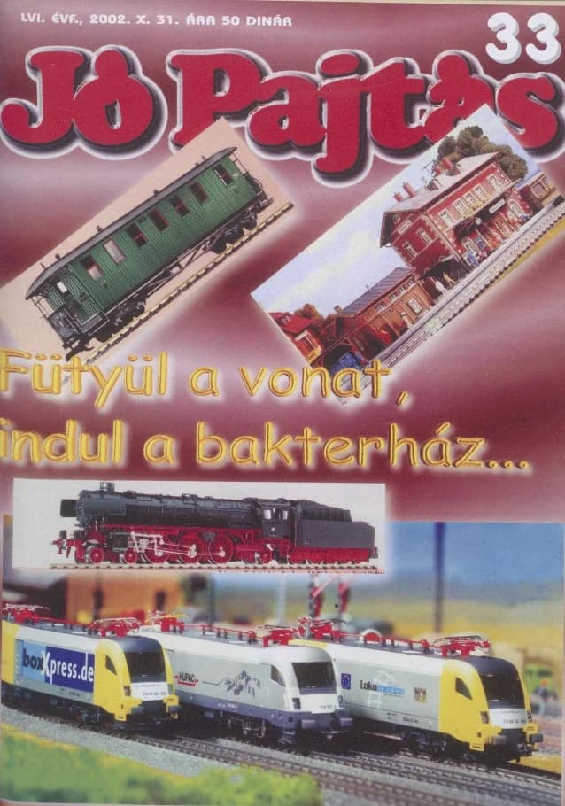 Jó Pajtás, 56. évf. 2002. október 31. 33. sz.