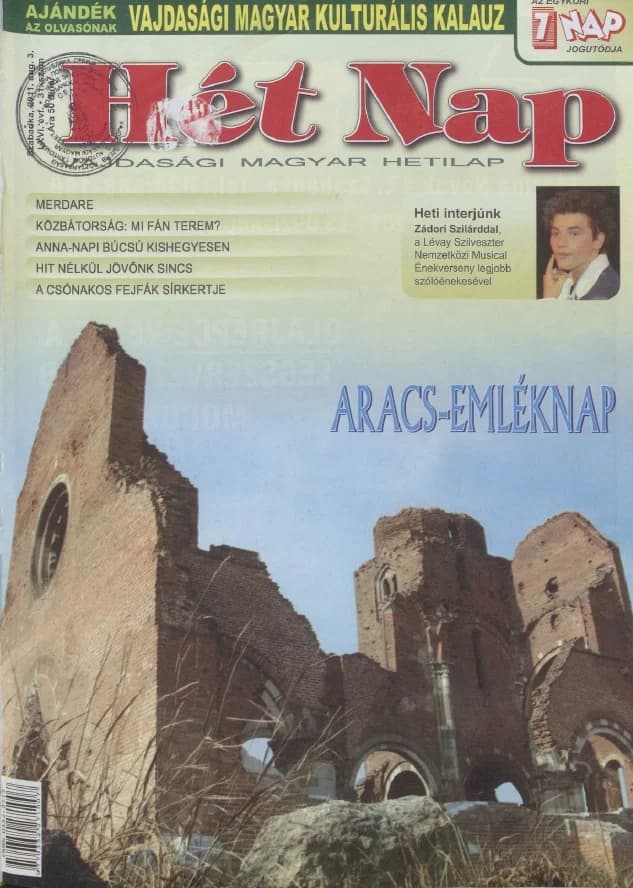 7 Nap, 66. évf. 2011. augusztus 3. 31. sz.