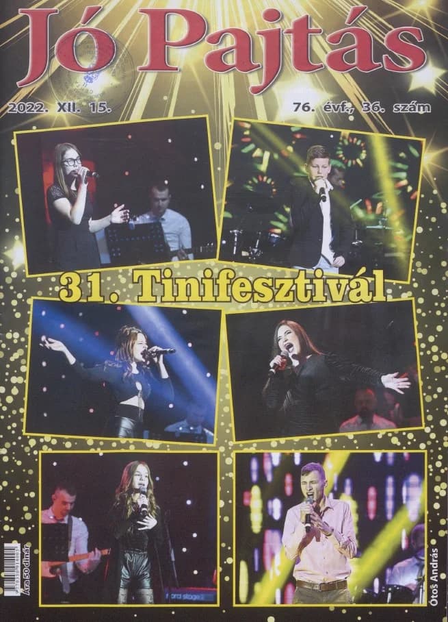 Jó Pajtás, 76. évf. 2022. december 15. 36. sz.
