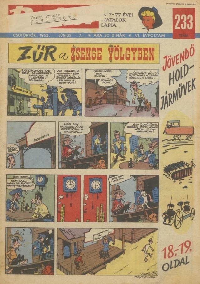 Buksi, 6. évf. 1962. június 7. 233. sz.