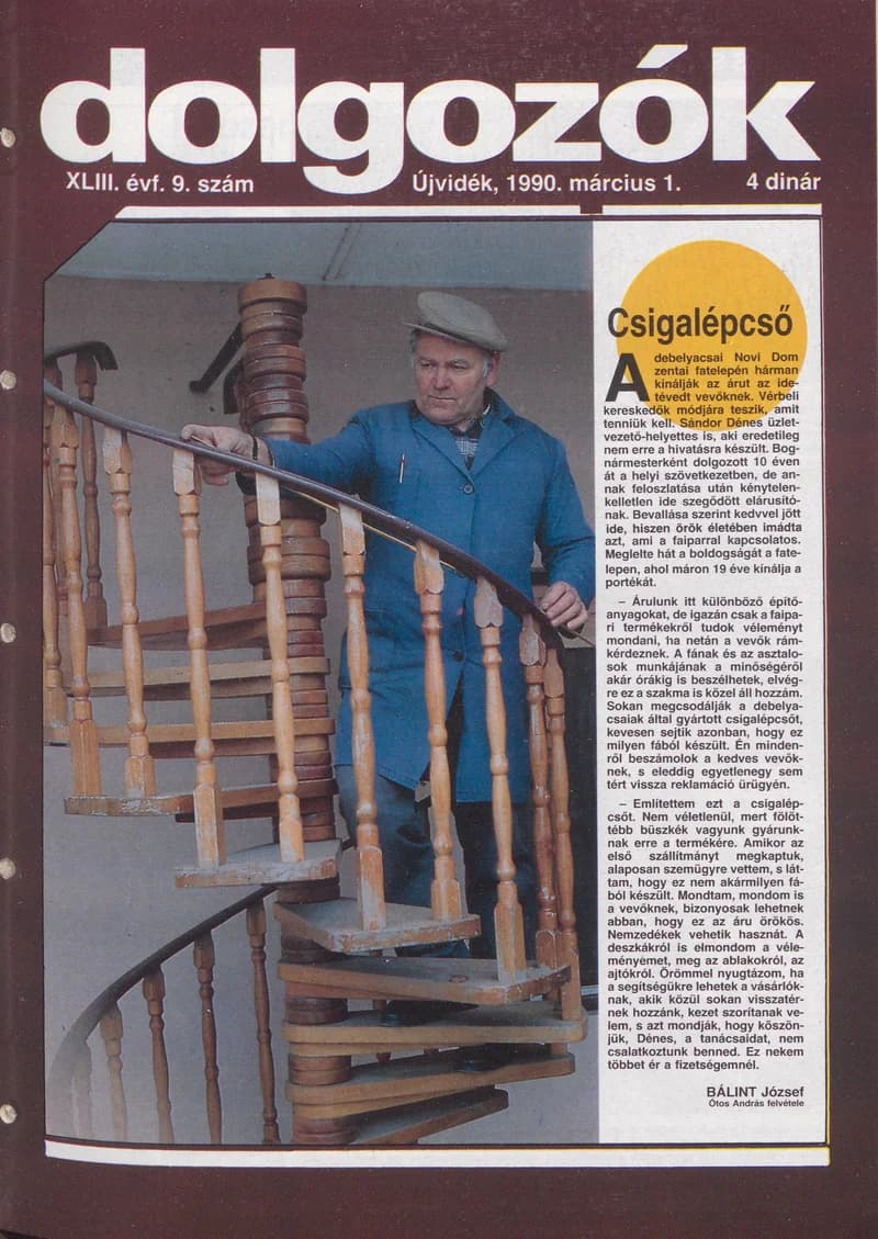 Dolgozók, 44. évf. 1990. március 1. 9. sz.