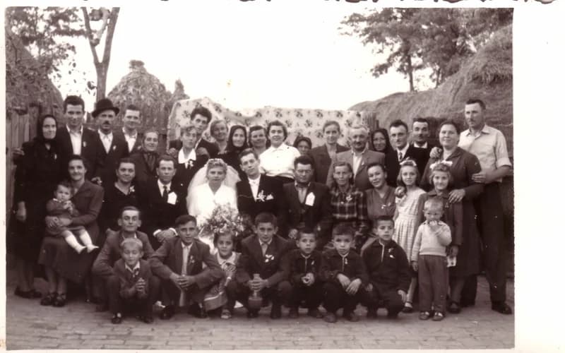 Gera Antal és Sörös Juliska lakodalma