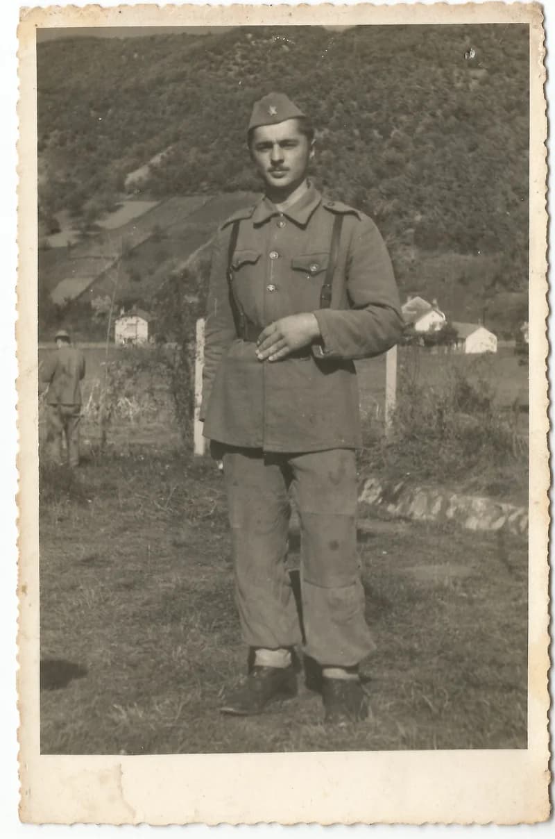 Földi Rudolf a katonaságban