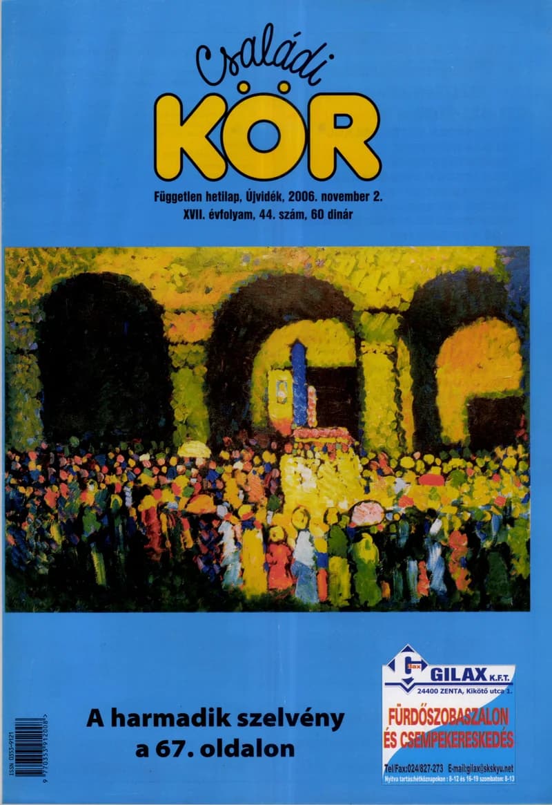 Családi Kör, 17. évf. 2006. november 2. 44. sz.
