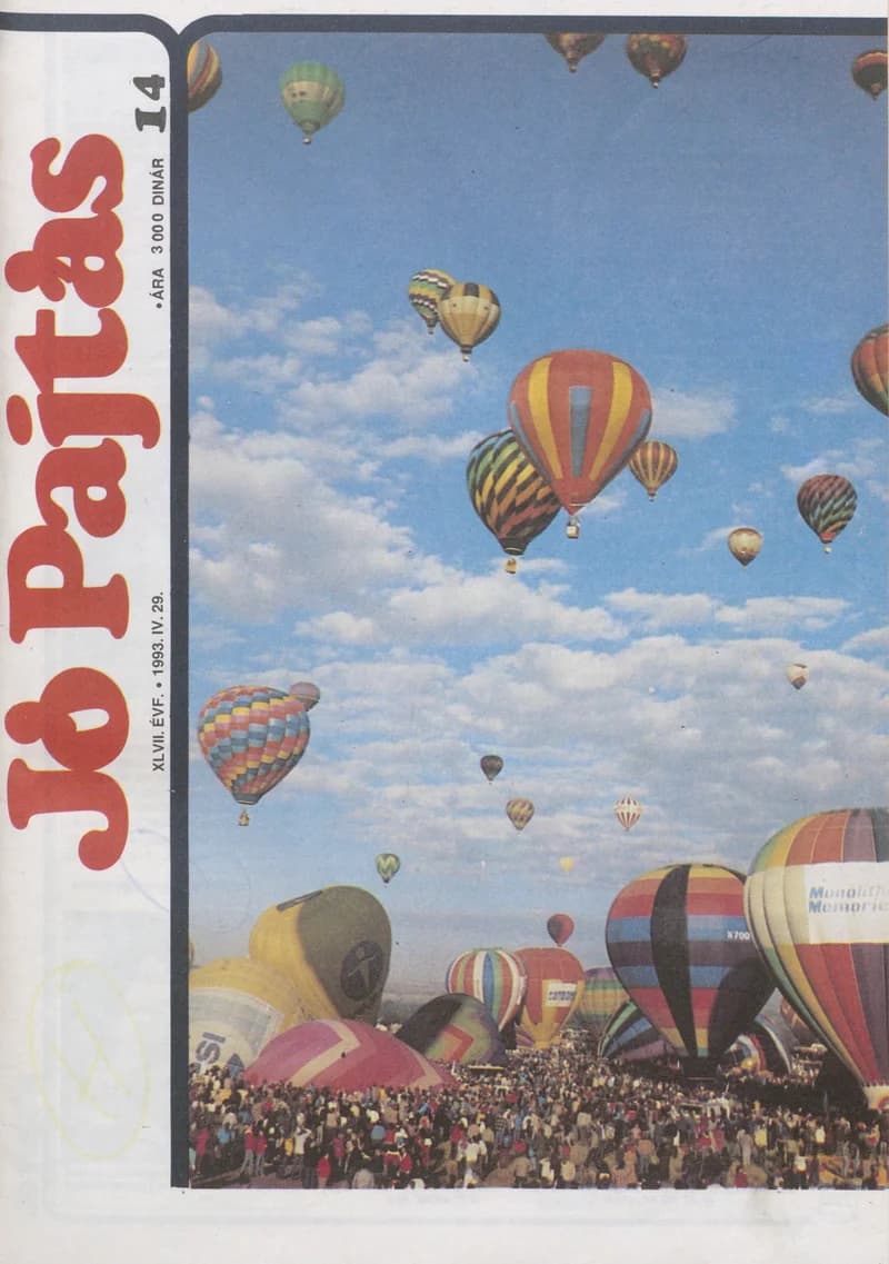Jó Pajtás, 47. évf. 1993. április 29. 14. sz.