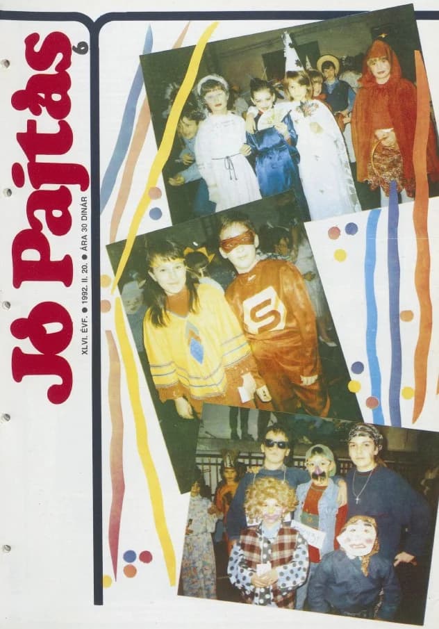 Jó Pajtás, 46. évf. 1992. február 20. 6. sz.