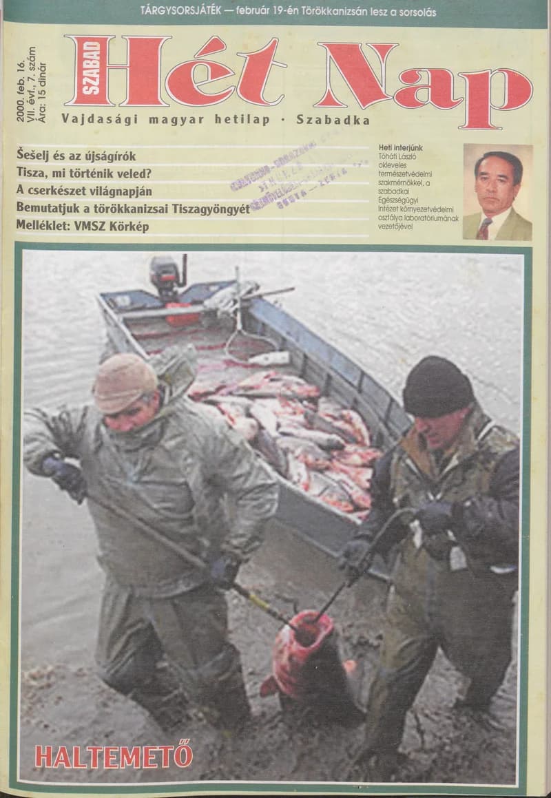 Szabad Hét Nap, 7. évf. 2000. február 16. 7. sz.