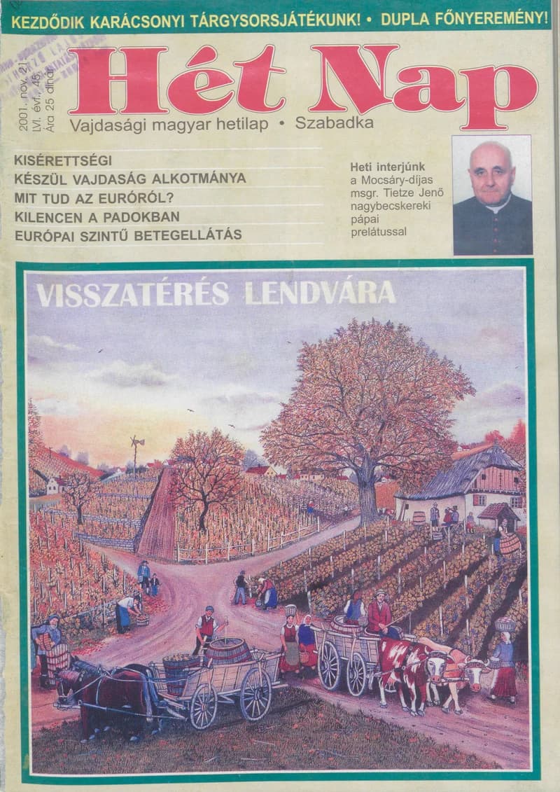 7 Nap, 56. évf. 2001. november 21. 45. sz. 1–68. oldal