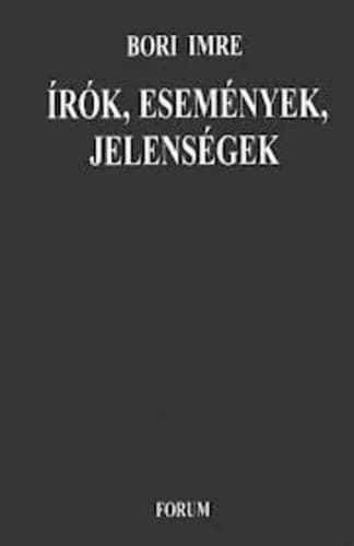 Írók, ​események, jelenségek