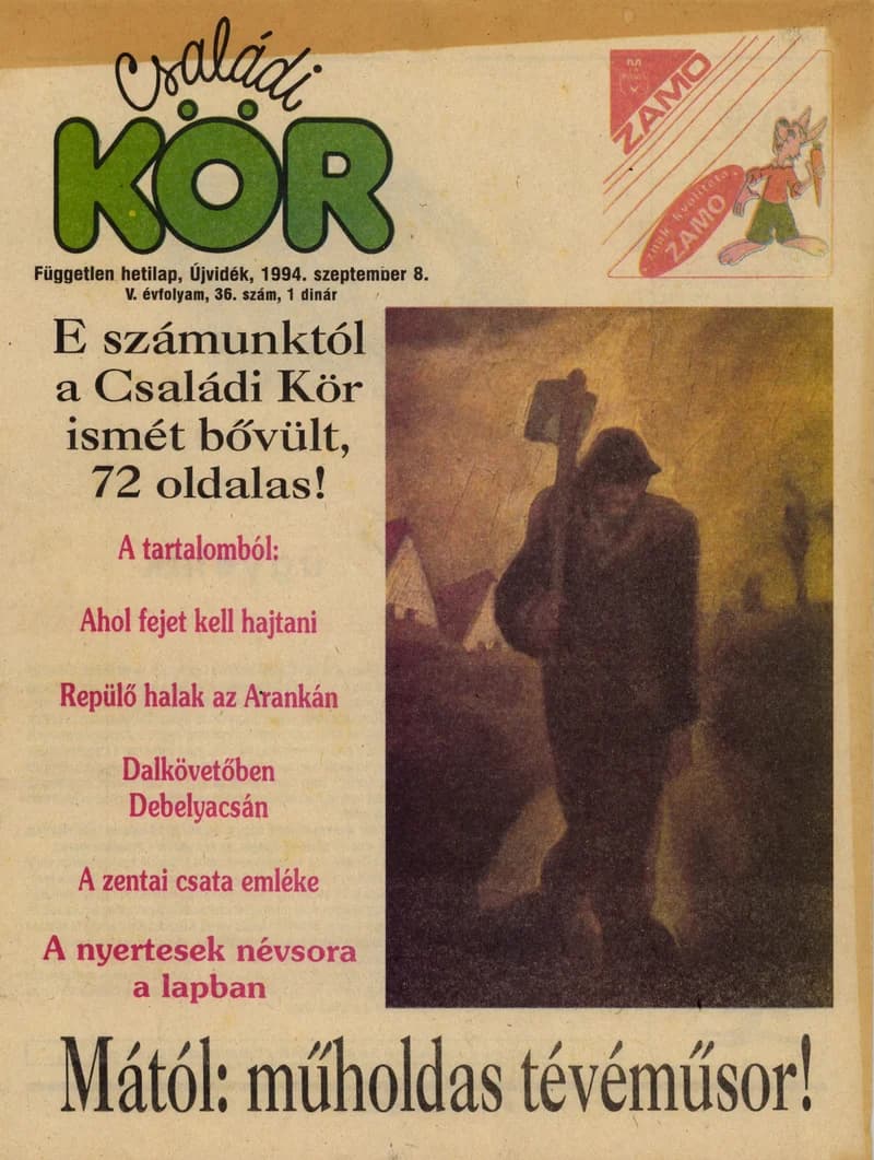Családi Kör, 5. évf. 1994. szeptember 8. 36. sz.