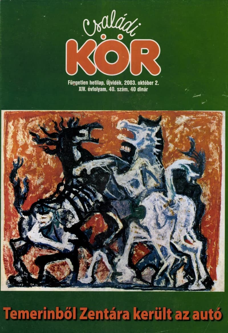 Családi Kör, 14. évf. 2003. október 2. 40. sz.