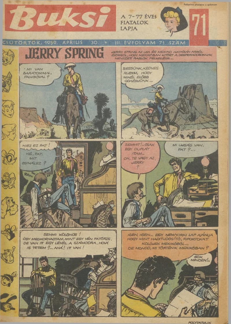 Buksi, 3. évf. 1959. április 30. 71. sz.