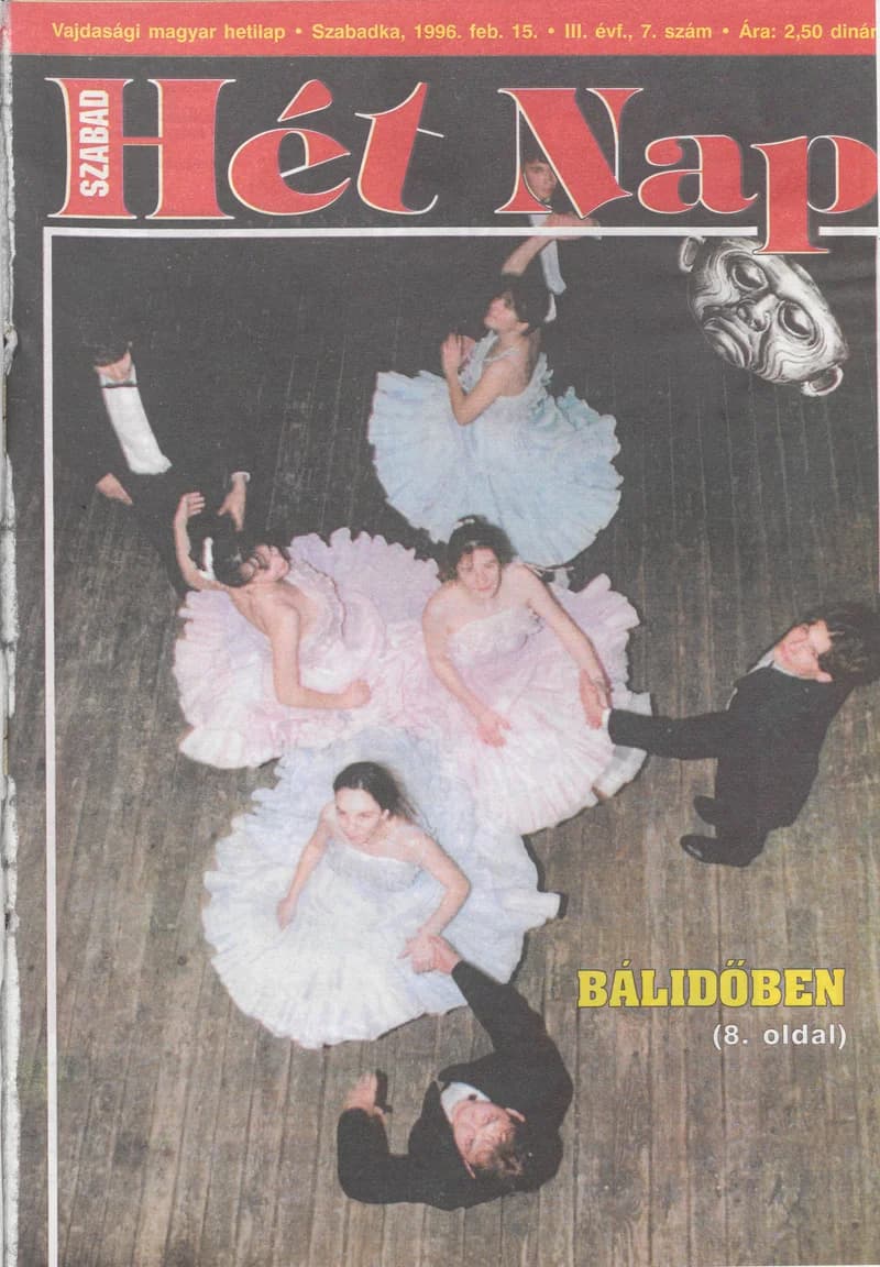 Szabad Hét Nap, 3. évf. 1996. február 15. 7. sz.