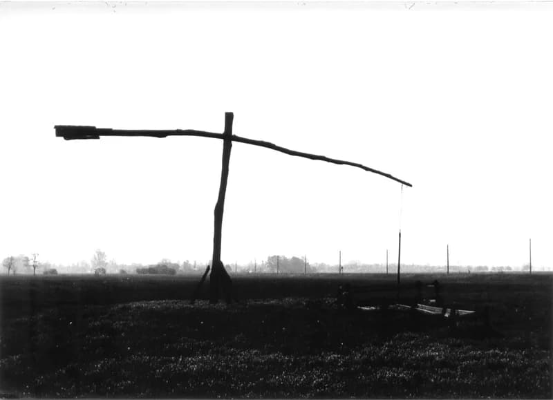 Birkaól és gémeskút Zenta környékén