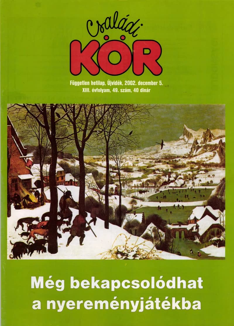 Családi Kör, 13. évf. 2002. december 5. 49. sz.