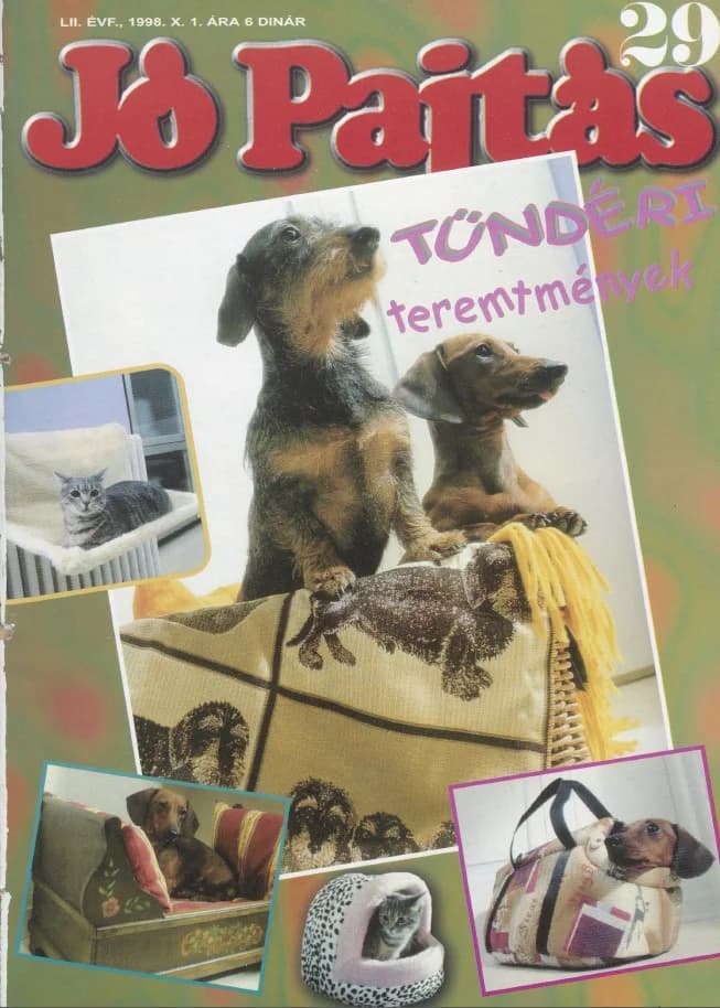 Jó Pajtás, 52. évf. 1998. október 1. 29. sz.