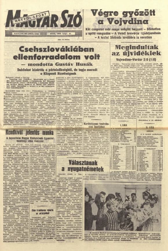 Magyar Szó, 26. évf. 1969. szeptember 29. 269. sz. 1–14. oldal